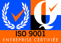 Entreprise certifiée ISO 9001